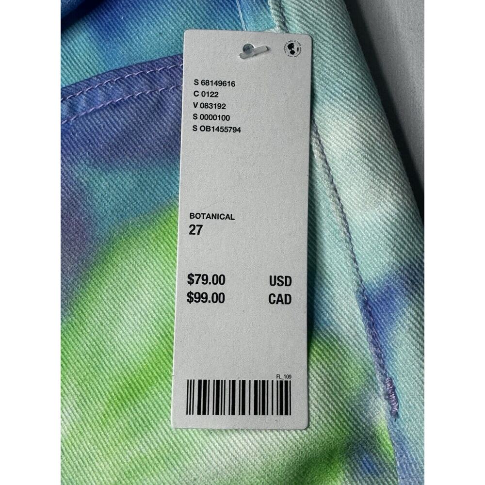 NWT BDG Urban Outfitters Women’s Tie Dye Cowboy Jeans - Size 27x28.5* - Picture 7 of 12